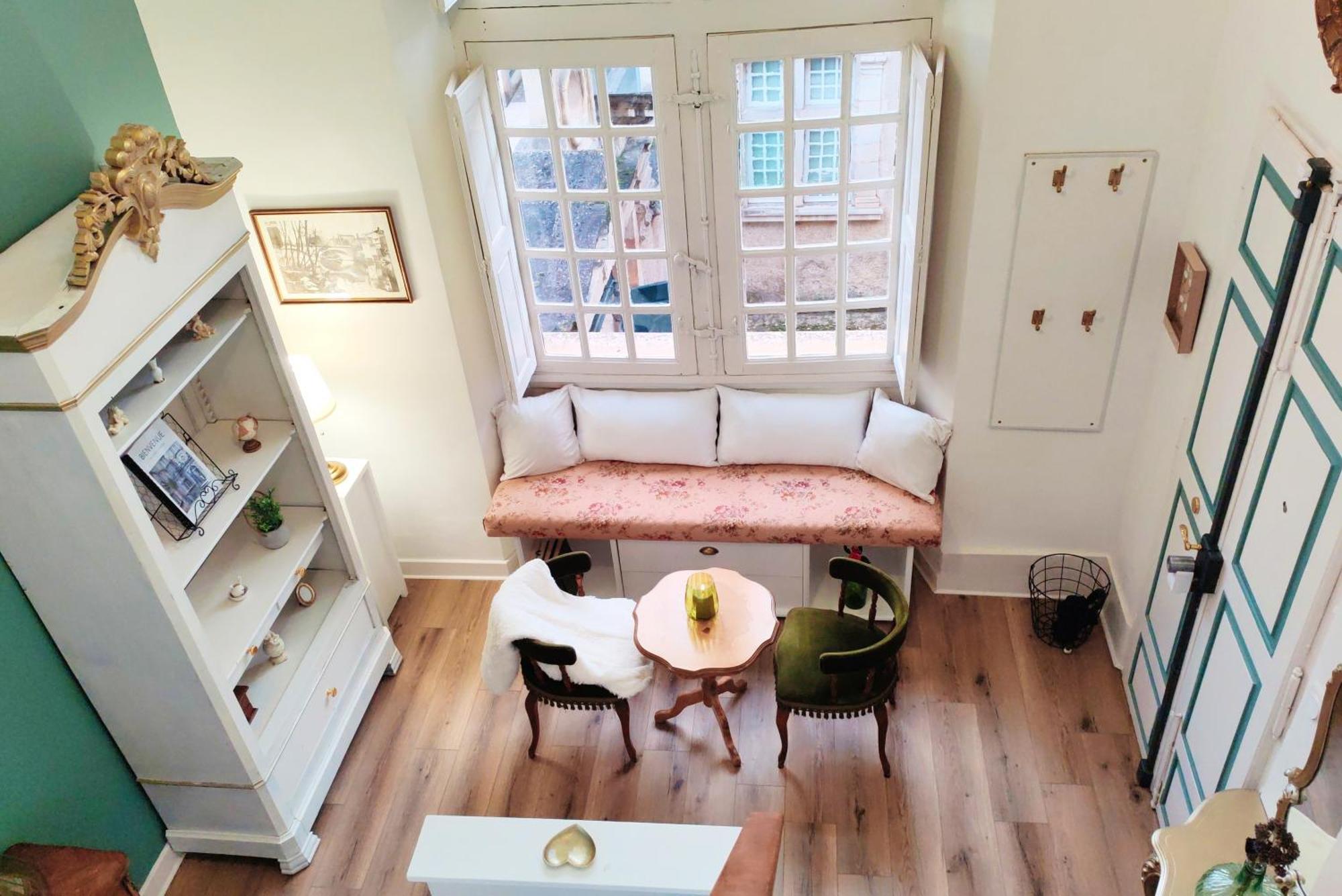 Appartement Bulle D'Antan En Coeur De Ville - Monument Classe Historique - Grand Jaccuzi 카스트르 객실 사진
